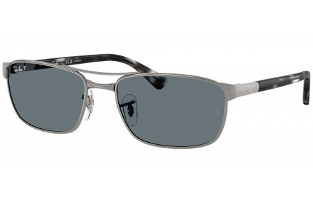 Gafas de Sol - Ray-Ban - RB3778 - 004/3R GUNMETAL // DARK BLUE POLARIZED