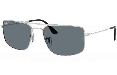 Gafas de Sol - Ray-Ban - RB3779 EXPLORER 3 - 003/3R SILVER // DARK BLUE POLARIZED