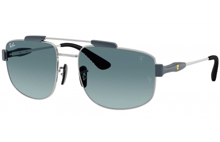 Gafas de Sol - Ray-Ban - RB3789M - F1383M  SILVER // GREY GRADIENT BLUE
