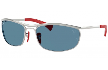 Gafas de Sol - Ray-Ban - RB3819M - F007S2  SILVER // BLUE POLARIZED
