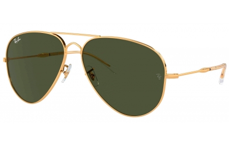 Gafas de Sol - Ray-Ban - RB3825 OLD AVIATOR - 001/31 GOLD // GREEN