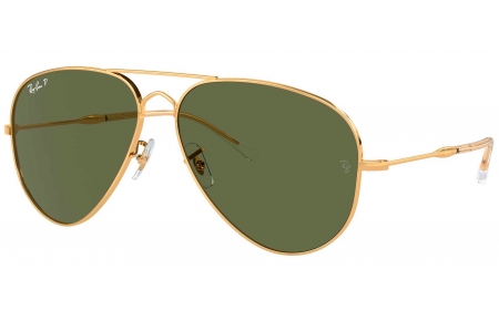 Gafas de Sol - Ray-Ban - RB3825 OLD AVIATOR - 001/58  GOLD // GREEN POLARIZED