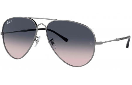 Gafas de Sol - Ray-Ban - RB3825 OLD AVIATOR - 004/78 GUNMETAL // BLUE GRADIENT POLARIZED