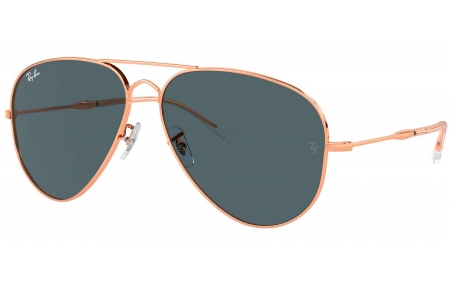 Gafas de Sol - Ray-Ban - RB3825 OLD AVIATOR - 9202R5  ROSE GOLD // BLUE
