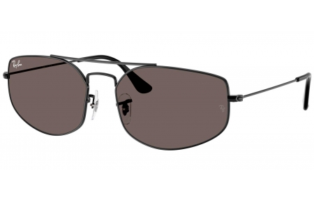 Gafas de Sol - Ray-Ban - RB3845 EXPLORER 5 - 002/B1 BLACK // DARK GREY