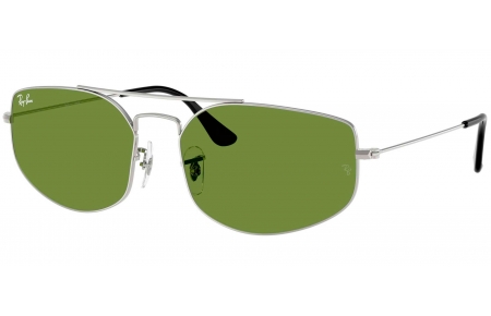 Gafas de Sol - Ray-Ban - RB3845 EXPLORER 5 - 003/4E SILVER // GREEN
