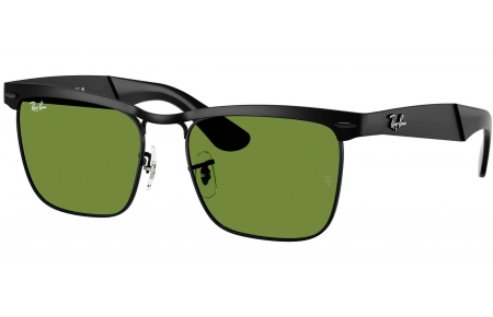 Gafas de Sol - Ray-Ban - RB3875 WAYFARER DELUXE - 006/4E  MATTE BLACK // GREEN