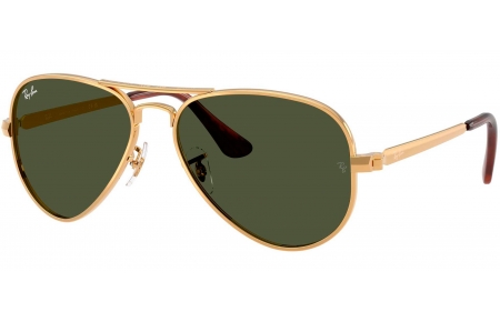Gafas de Sol - Ray-Ban - RB3925 AVIATOR MAX - 001/31 ARISTA GOLD // GREEN