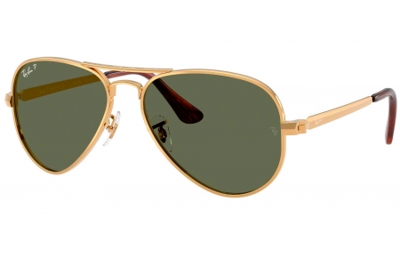Gafas de Sol - Ray-Ban - RB3925 AVIATOR MAX - 001/58  ARISTA GOLD // GREEN POLARIZED