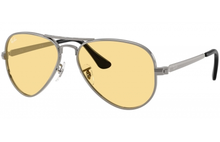 Gafas de Sol - Ray-Ban - RB3925 AVIATOR MAX - 004/R6 GUNMETAL // YELLOW