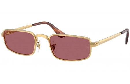 Gafas de Sol - Ray-Ban - RB3927 - 001/AF ARISTA GOLD // DARK VIOLET POLARIZED