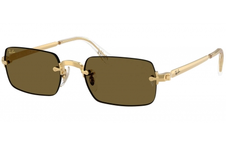 Gafas de Sol - Ray-Ban - RB3928 - 001/73 ARISTA GOLD // DARK BROWN