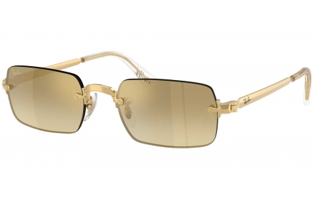 Gafas de Sol - Ray-Ban - RB3928 - 001/7I ARISTA GOLD // LIGHT BROWN GRADIENT MIRROR GOLD