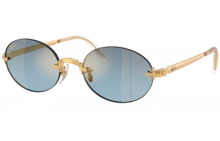Gafas de Sol - Ray-Ban - RB3929 - 001/S2 ARISTA GOLD // BLUE GRADIENT GREY MIRROR
