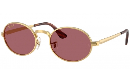 Gafas de Sol - Ray-Ban - RB3931 - 001/AF ARISTA GOLD // DARK VIOLET POLARIZED