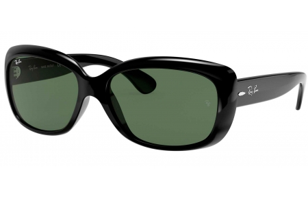 Gafas de Sol - Ray-Ban - RB4101 JACKIE OHH - 601 BLACK // CRYSTAL GREEN