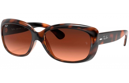 Gafas de Sol - Ray-Ban - RB4101 JACKIE OHH - 642/A5 HAVANA // PÌNK GRADIENT BROWN