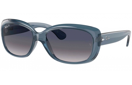 Gafas de Sol - Ray-Ban - RB4101 JACKIE OHH - 659278 TRANSPARENT BLUE // BLUE GRADIENT POLARIZED