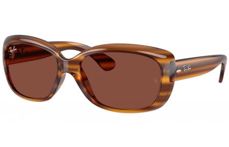 Gafas de Sol - Ray-Ban - RB4101 JACKIE OHH - 820/C5 STRIPED BROWN // RED