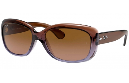 Gafas de Sol - Ray-Ban - RB4101 JACKIE OHH - 860/51 BROWN GRADIENT LILAC // CHOCOLATE GRADIENT
