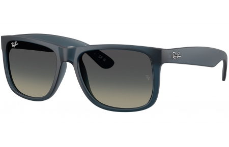 Gafas de Sol - Ray-Ban - RB4165 JUSTIN - 681311  RUBBER BLUE // GREY GRADIENT