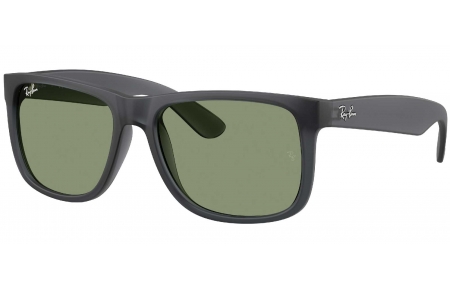 Gafas de Sol - Ray-Ban - RB4165 JUSTIN - 687382  OPAL DARK GREY // GREEN