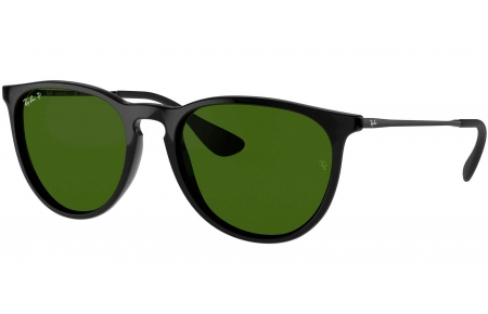Gafas de Sol - Ray-Ban - RB4171 ERIKA - 601/2P BLACK // GREEN POLARIZED