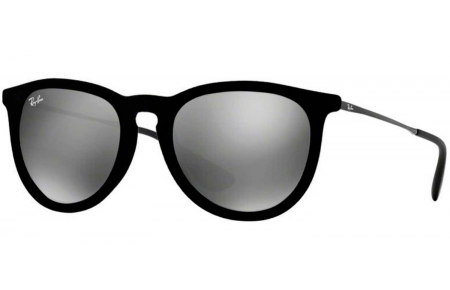 Gafas de Sol - Ray-Ban - RB4171 ERIKA - 60756G VELVET BLACK //  GREY MIRROR SILVER