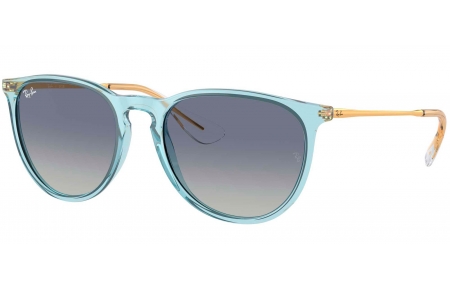 Gafas de Sol - Ray-Ban - RB4171 ERIKA - 67434L  TRANSPARENT LIGHT BLUE // GREY GRADIENT BLUE