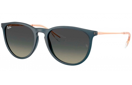 Gafas de Sol - Ray-Ban - RB4171 ERIKA - 681311  RUBBER BLUE // GREY GRADIENT