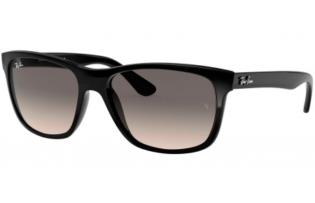 Gafas de Sol - Ray-Ban - RB4181 - 601/71 SHINY BLACK // CRYSTAL GREY GRADIENT AZURE
