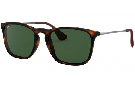 Gafas de Sol - Ray-Ban - RB4187 CHRIS - 710/71 LIGHT HAVANA // GREEN