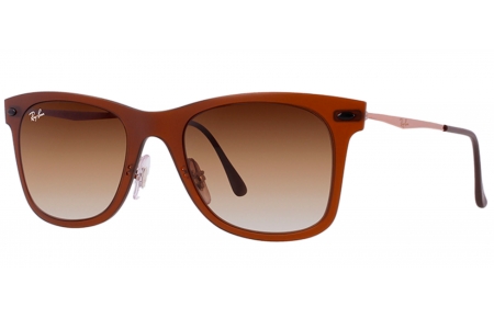 Gafas de Sol - Ray-Ban - RB4210 - 612213 MATTE DARK BROWN // BROWN GRADIENT