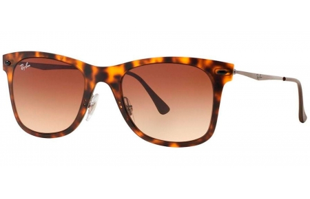 Gafas de Sol - Ray-Ban - RB4210 - 894/13 MATTE HAVANNA // BROWN GRADIENT