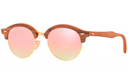 Gafas de Sol - Ray-Ban - RB4246M - 12187O LIGHT BRONZE ORANGE // GRADIENT BROWN MIRROR PINK