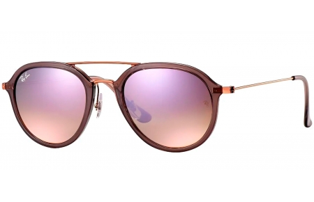 Gafas de Sol - Ray-Ban - RB4253 - 62377X SHINY GREY // LILAC FLASH GRADIENT