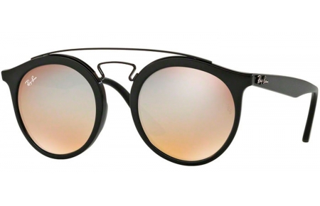 Gafas de Sol - Ray-Ban - RB4256 - 6253B8 MATTE BLACK // MIRROR GRADIENT GREY