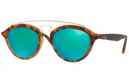 Gafas de Sol - Ray-Ban - RB4257 - 60923R MATTE HAVANA // GREEN MIRROR GREEN