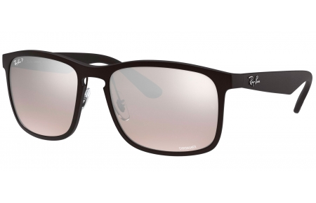 Gafas de Sol - Ray-Ban - RB4264 - 601S5J MATTE BLACK // BLUE MIRROR GOLD GRADIENT POLARIZED