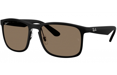 Gafas de Sol - Ray-Ban - RB4264 - 601S87  MATTE BLACK // GREY CHROMANCE POLARIZED