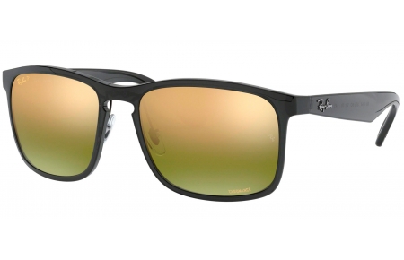 Gafas de Sol - Ray-Ban - RB4264 - 876/6O SHINY GREY // GREEN MIRROR GOLD POLARIZED