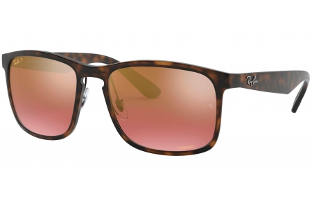 Gafas de Sol - Ray-Ban - RB4264 - 894/6B MATTE HAVANA // BROWN MIRROR GOLD POLARIZED