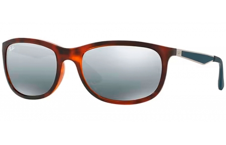 Gafas de Sol - Ray-Ban - RB4267 - 625788 SHINY RED HAVANA // GREY MIRROR GRADIENT