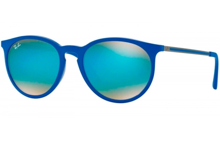 Gafas de Sol - Ray-Ban - RB4274 - 6260B7 SHINY BLUE // MIRROR GRADIENT GREY