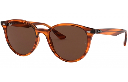 Gafas de Sol - Ray-Ban - RB4305 - 820/73 STRIPPED RED HAVANA // DARK BROWN