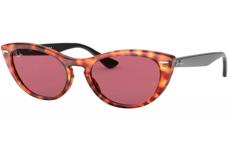 Gafas de Sol - Ray-Ban - RB4314N NINA - 1249U0 HAVANA RED // VIOLET GOLD MIRROR PHOTOCHROMIC