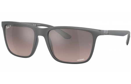 Gafas de Sol - Ray-Ban - RB4330CH CHROMANCE - 60175J SAND GREY // GREY GRADIENT MIRROR POLARIZED