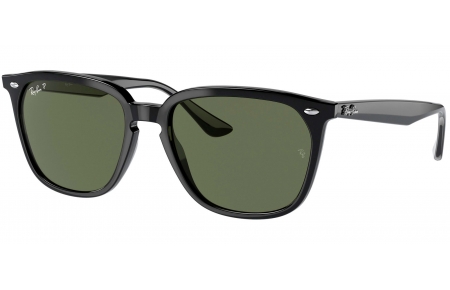 Gafas de Sol - Ray-Ban - RB4362 - 601/9A BLACK // DARK GREEN POLARIZED