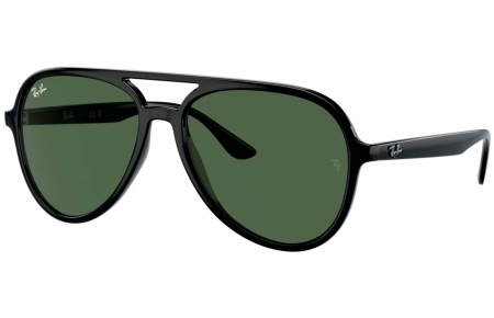 Gafas de Sol - Ray-Ban - RB4376 - 601/71 BLACK // DARK GREEN