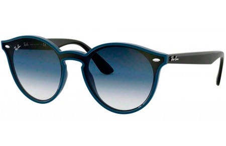 Gafas de Sol - Ray-Ban - RB4380N BLAZE PANTHOS - 64170S BLUE DEMISHINY // CLEAR GRADIENT GREEN GRADIENT GREY